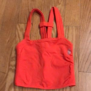 1 Free People On the radar longline bra top NWOT
